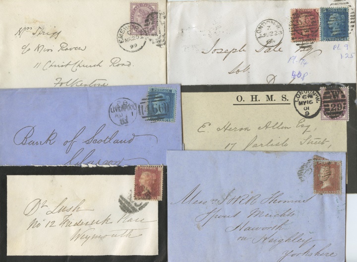 Victoria Collection No 4, Collection of Postal History covers