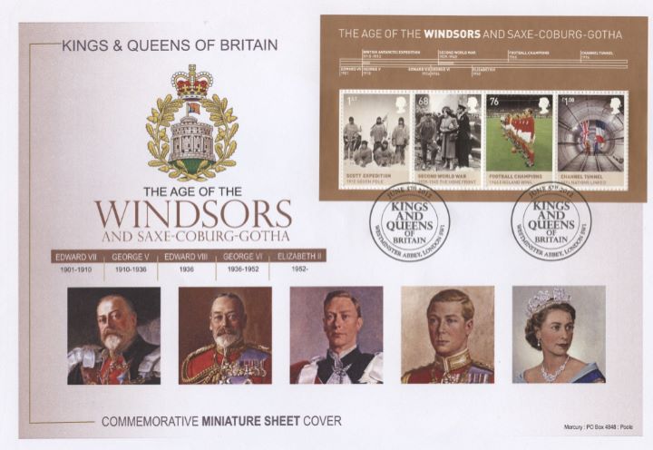 Windsors, Miniature Sheet