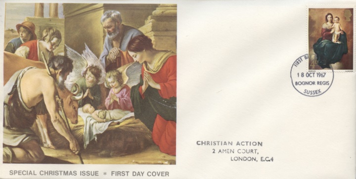 Christmas 1967 (4d), Nativity Scene