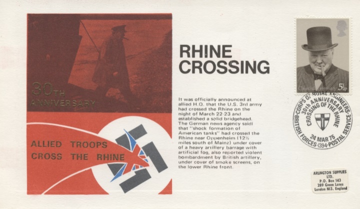 30th Anniversary, Rhine Crossing