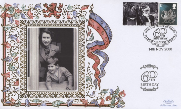 Prince of Wales [Commemorative Sheet], 60th Birthday