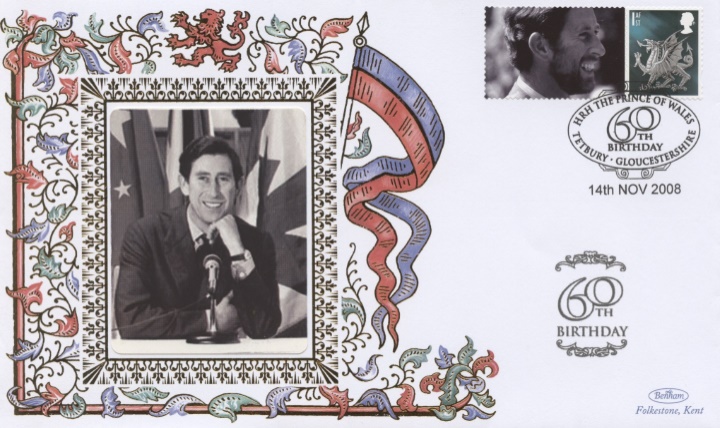 Prince of Wales [Commemorative Sheet], 60th Birthday