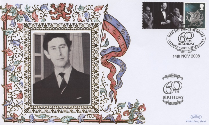 Prince of Wales [Commemorative Sheet], 60th Birthday