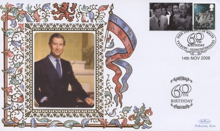 Prince of Wales [Commemorative Sheet], 60th Birthday