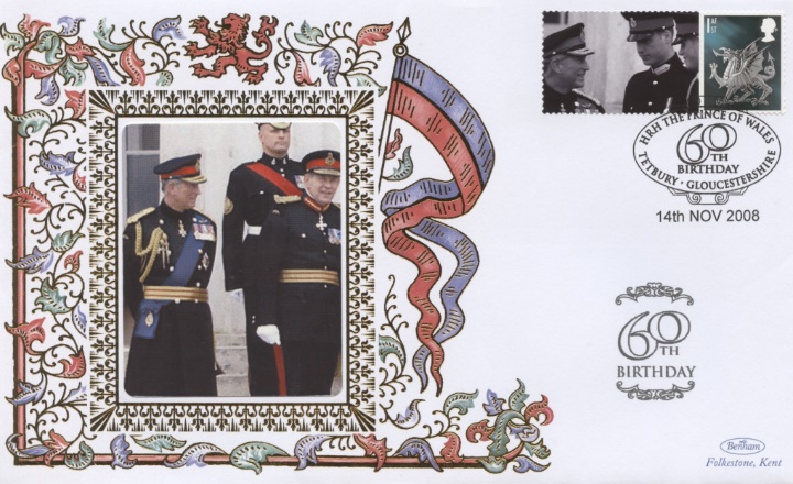 Prince of Wales [Commemorative Sheet], 60th Birthday