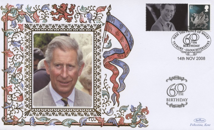 Prince of Wales [Commemorative Sheet], 60th Birthday