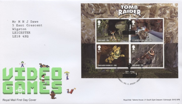 Video Games: Miniature Sheet, Video Games