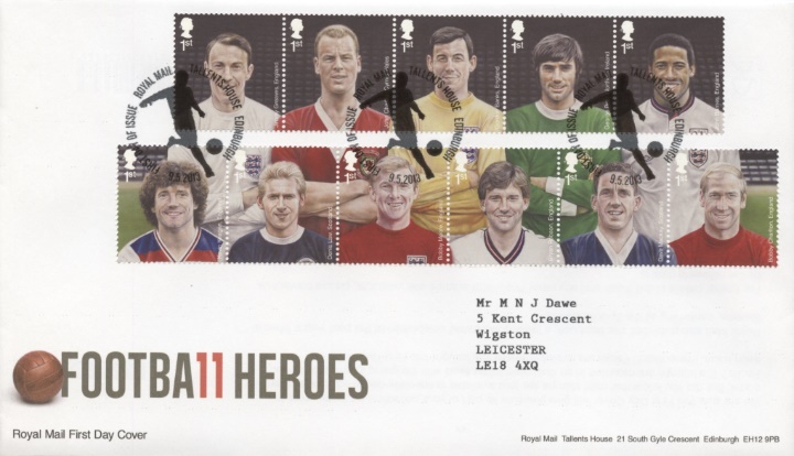 Football Heroes, Royal Mail's Dream Team