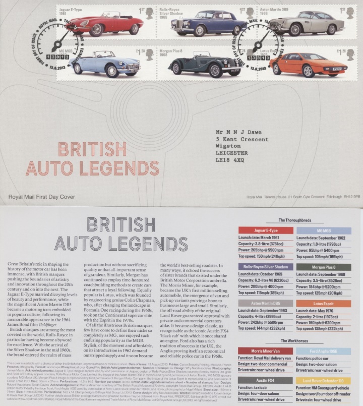 British Auto Legends, Steering Wheel