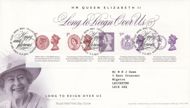 Long to Reign Over Us: Miniature Sheet, H M The Queen