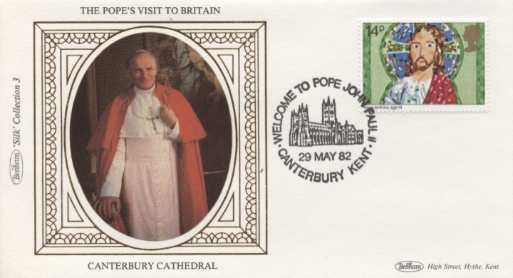 The Popes Visit to Britain, Canterbury Cathedral