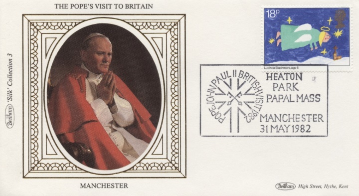 The Popes Visit to Britain, Manchester