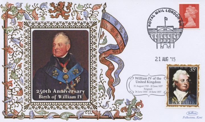 250th Anniversary, William IV