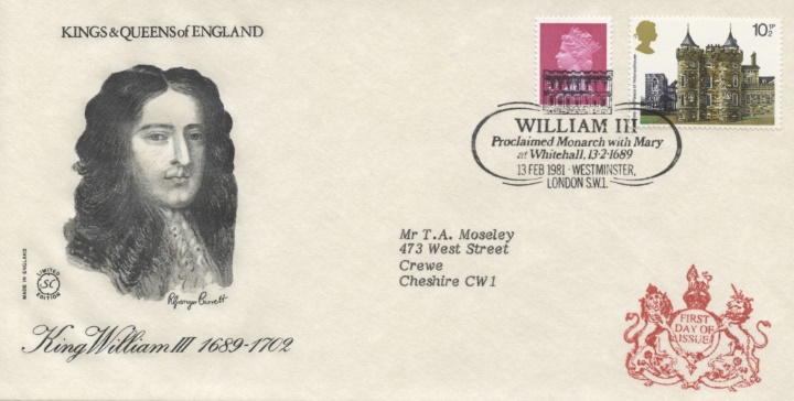 King William III, 1689-1702