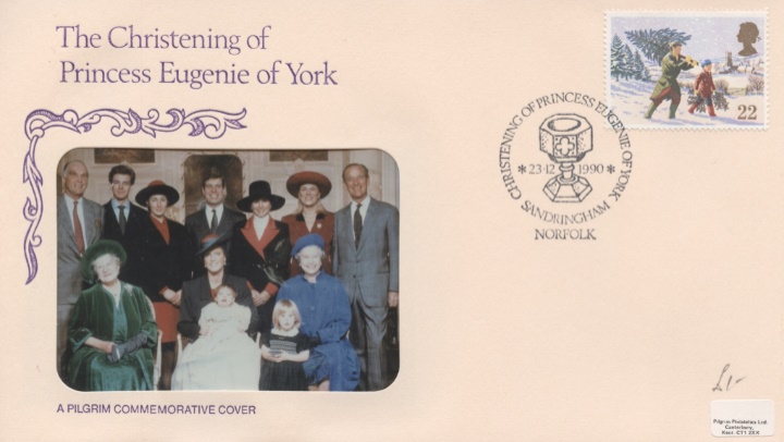 Christening, Princess Eugenie of York