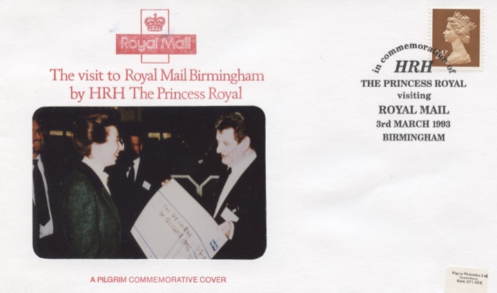 HRH The Princess Royal, Visits RM Birmingham