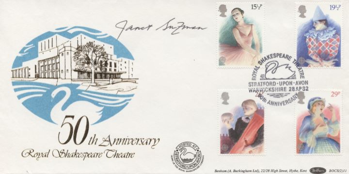 British Theatre, Janet Suzman Signed