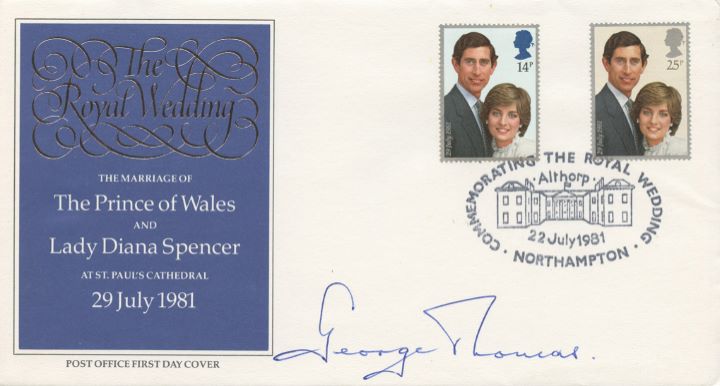 Royal Wedding 1981, Signed by the Speaker of the House of Commons