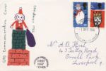 Christmas 1966
Britain's First Christmas Stamps