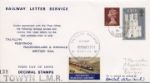 Railway Letter Service
Decimal Stamps