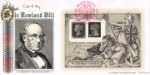 Penny Black: Miniature Sheet, Rowland Hill
Autographed By: Colin Hey (Descendent of Sir Rowland Hill)