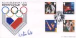 Student Games/Rugby Cup, International Olympic Committee
Autographed By: Sir Arthur Gold (British Olympic Association)