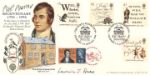 Robert Burns Bicentenary, The Burns Federation
Autographed By: Lavinia Drew (Great Great Great Great Granddaughter of Burns)