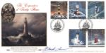 Lighthouses, Eddystone Lighthouse
Autographed By: (Nether Warden Trinity House)