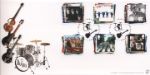 The Beatles
Guitars and Drum Kit