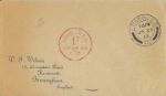 Wilkinson Experimental Envelope
Postage Paid Franking