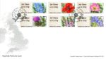 British Flora: Series No.2, Symbolic Flowers
Map of British Isles