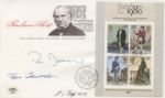 Rowland Hill: Miniature Sheet, Rowland Hill
Autographed By: Eric Stemp (Stamp Designer)