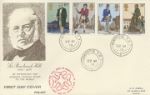 Rowland Hill: Stamps
Portrait of Rowland Hill