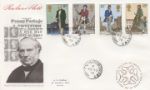 Rowland Hill: Stamps
CDS & FDI  postmarks