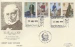 Rowland Hill: Stamps
Portrait of Rowland Hill