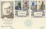 Rowland Hill: Stamps
Portrait of Rowland Hill