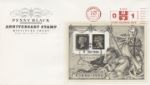 Penny Black: Miniature Sheet
Slogan Postmarks