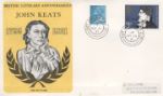 Literary Anniversaries 1971
John Keats TPO Postmarks