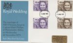 Royal Wedding 1973
Circular date stamp pmks