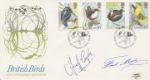 British Birds 1980, Collect British Stamps
Autographed By: Geoff Capes (The most capped UK field athlete ever - and a keen ornithologist)