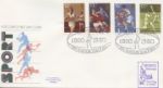 Sports Centenaries
Post Office cover