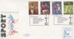 Sports Centenaries
Post Office cover