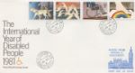 Year of the Disabled
CDS & Slogan postmarks