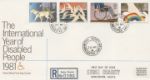 Year of the Disabled
CDS & Slogan postmarks