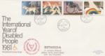 Year of the Disabled
CDS & Slogan postmarks