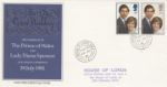 Royal Wedding 1981
CDS postmarks