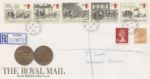 The Royal Mail
Various postmarks