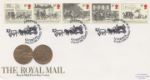 The Royal Mail
Various postmarks