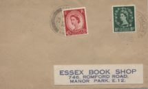 05.12.1952
Wildings: 1 1/2d, 2 1/2d
Essex Book Shop
