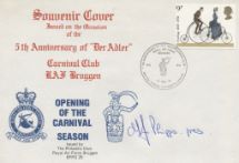 11.11.1978
RAF Bruggen
Opening of Carnival Season
Forces, RAF Bruggen Philatelic Club No.0